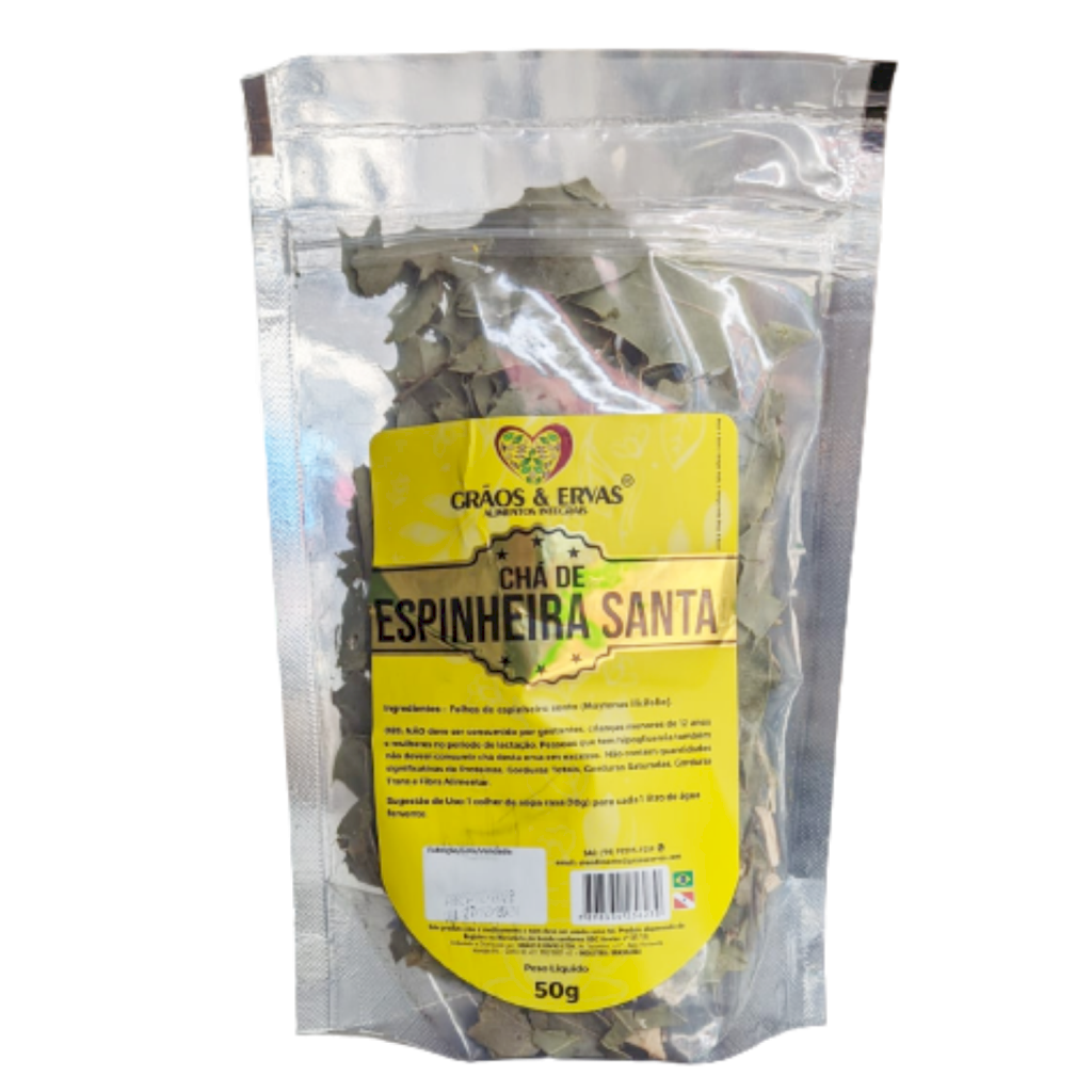 Chá de Espinheira Santa - Grãos&Ervas