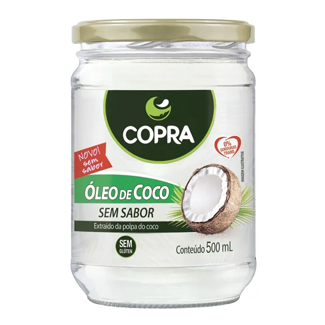 Óleo de Coco s/ Sabor e Cheiro - Copra