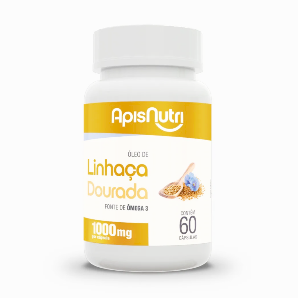 Óleo de Linhaça Dourada - ApisNutri
