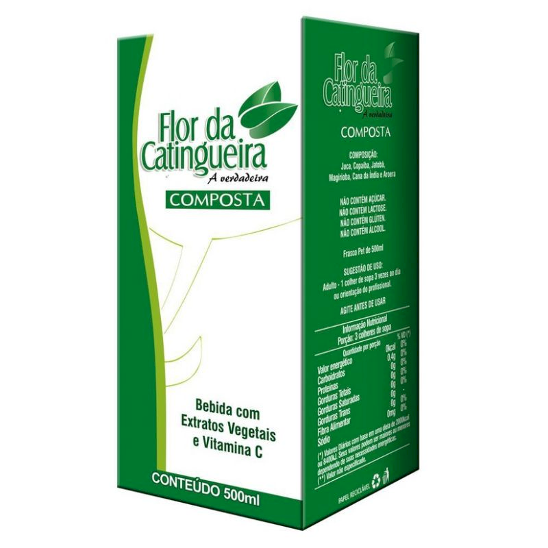 Flor da Catingueira Composta - Saúde da Terra