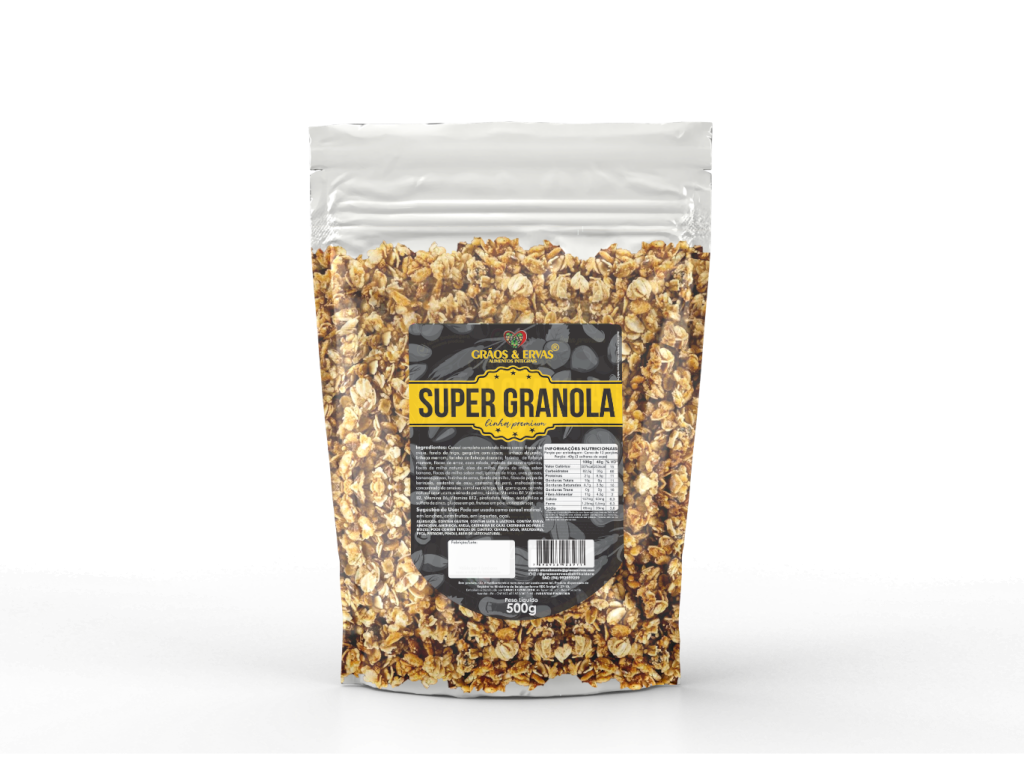 Super Granola 40 Ingredientes - Grãos&Ervas