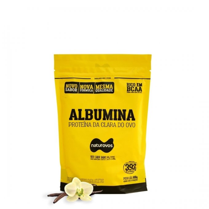 Albumina Baunilha - Naturovos