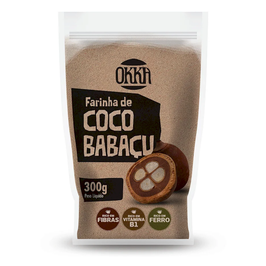Farinha de Coco Babaçu - Okka 