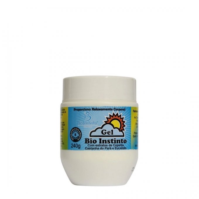 Gel massageador BioInstinto (Copaiba, castanha do Pará e eucalipto)