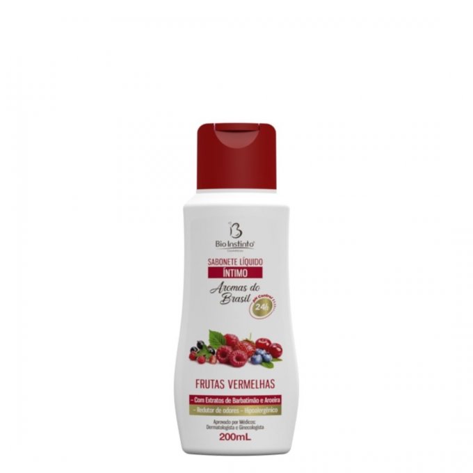 Sabonete íntimo frutas vermelhas. - Bio Instinto