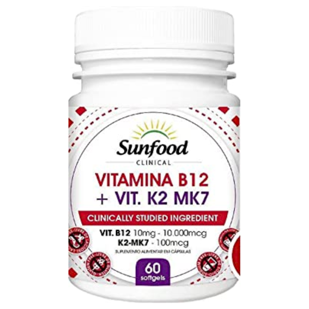 Vitamina B12 + Vit. K2 Mk7 - Sunfood