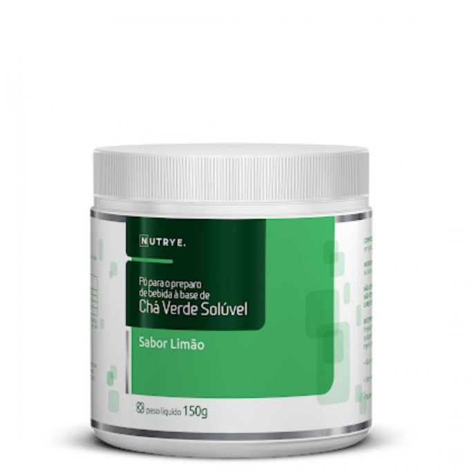 Chá verde solúvel Limão Nutrye 