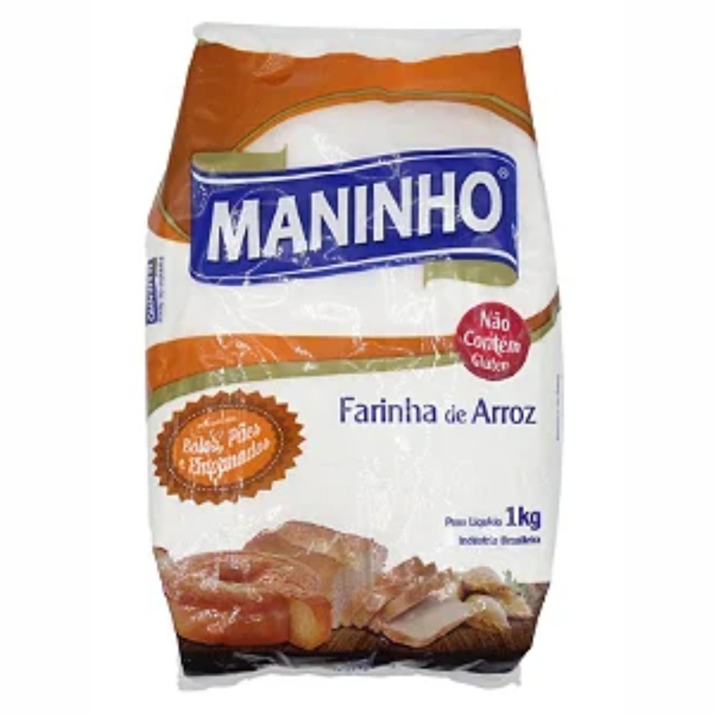 Farinha de Arroz Branca - Maninho