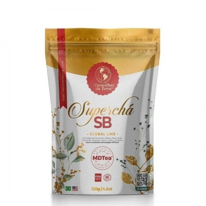 Super chá SB Maravilhas da Terra 
