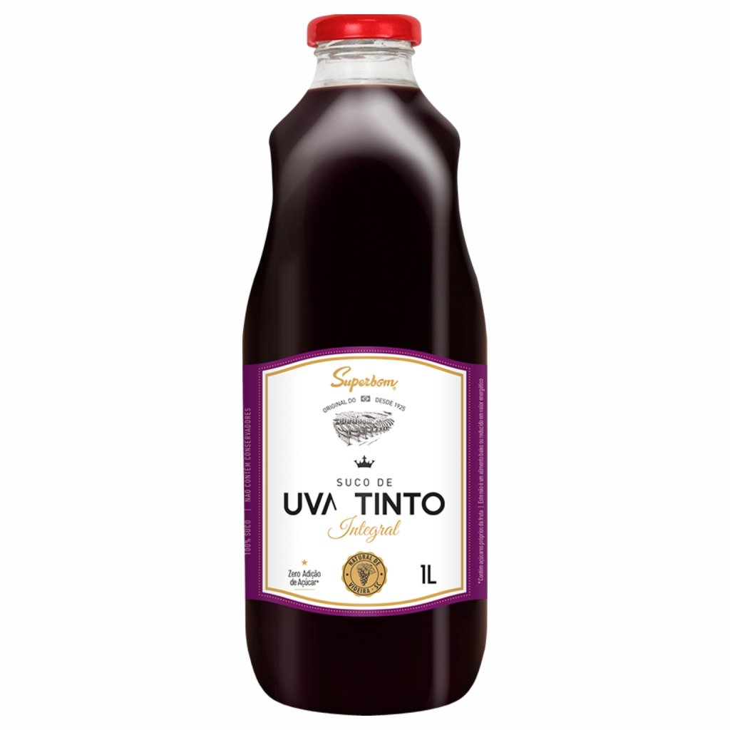 Suco de Uva Tinto Integral - Superbom