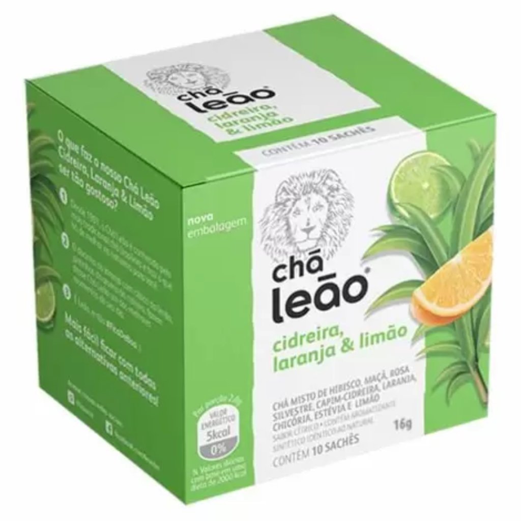 Chá de Cidreira, Laranja e Limão - Leão