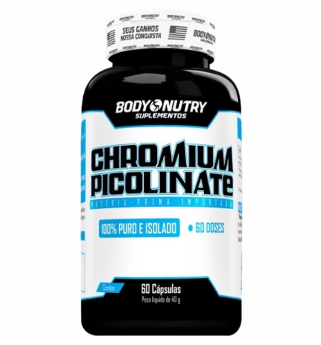 Picolinato de Cromo 100% Puro - Body Nutry