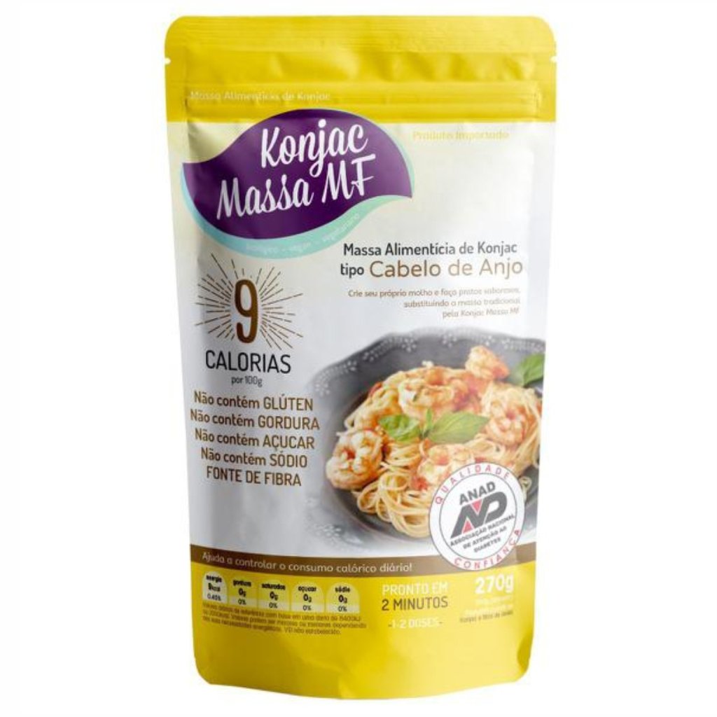 Massa Tipo Cabelo de Anjo - Konjac