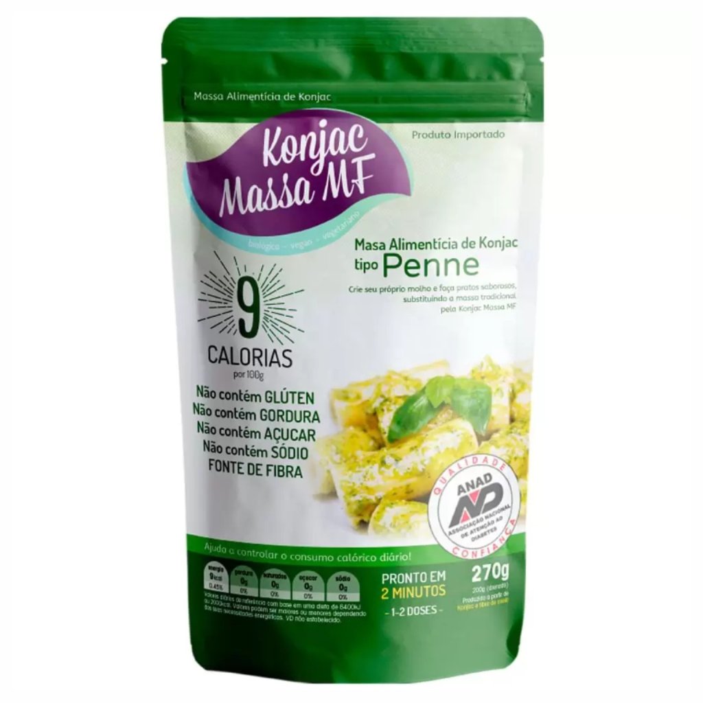 Massa Tipo Penne - Konjac