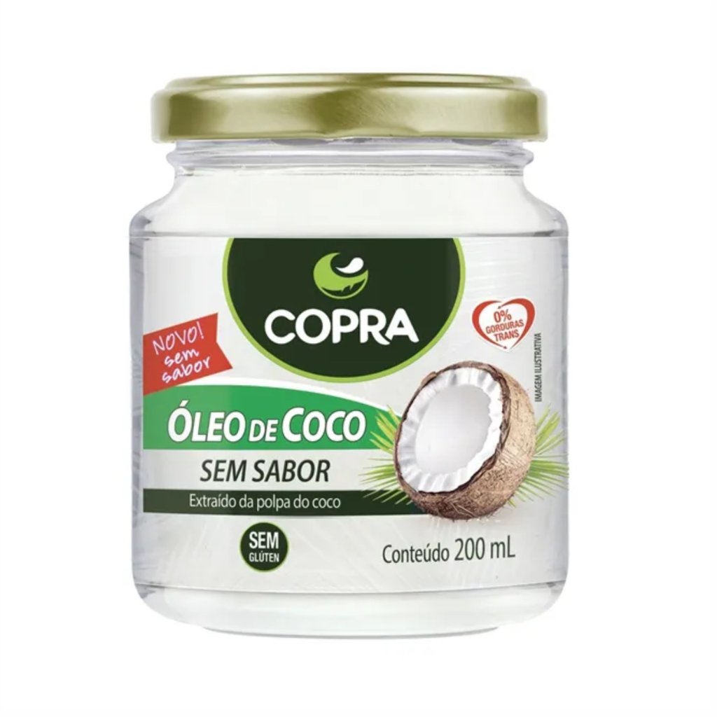 Óleo de Coco s/ Sabor e Cheiro - Copra