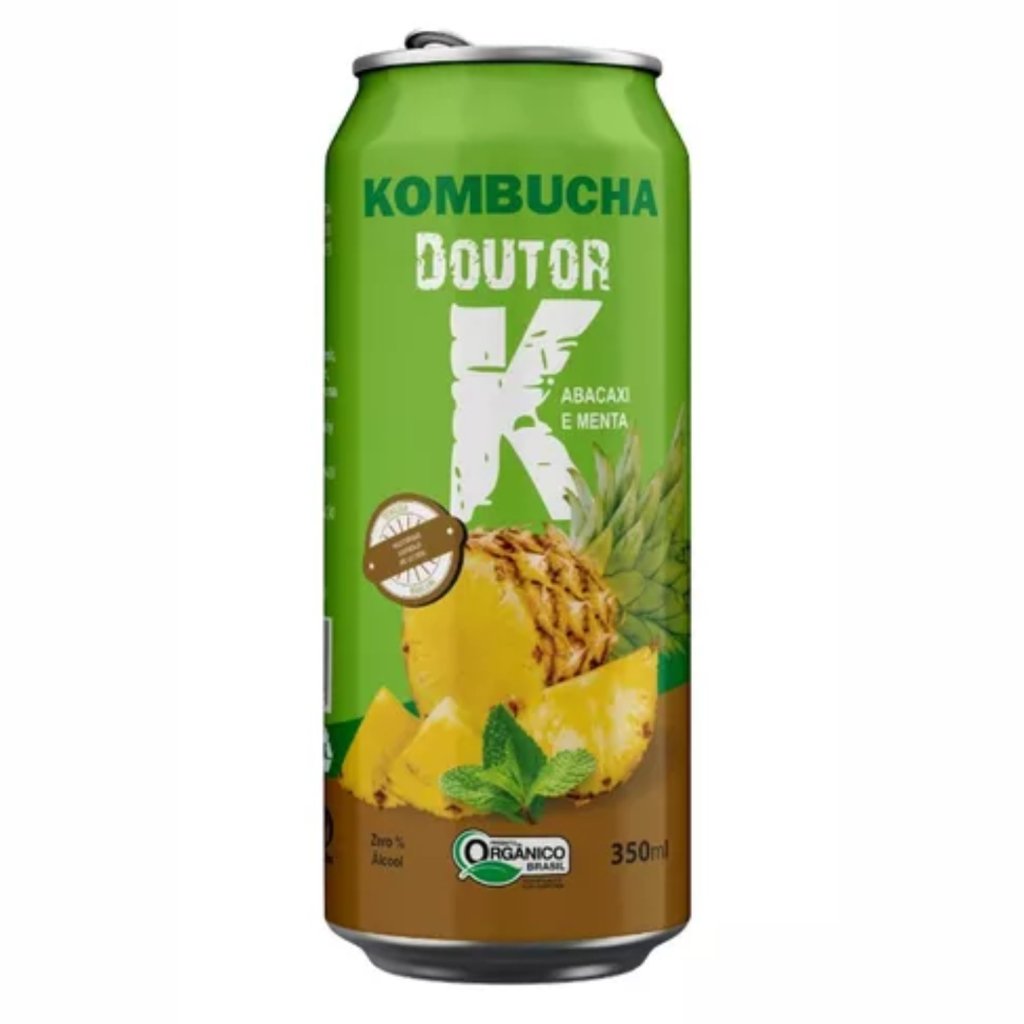 Kombucha Abacaxi c/ Menta Organico - Dr. K