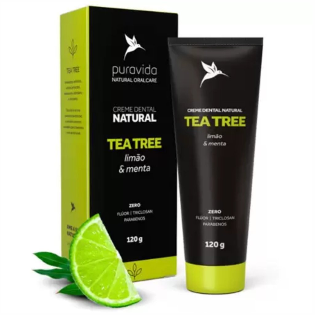 Creme Dental Tea Tree - Puravida