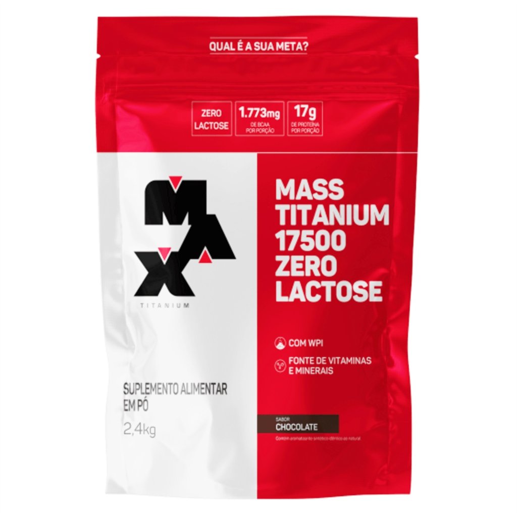 Mass Titanium 17500  ZERO LACTOSE - Max Titanium