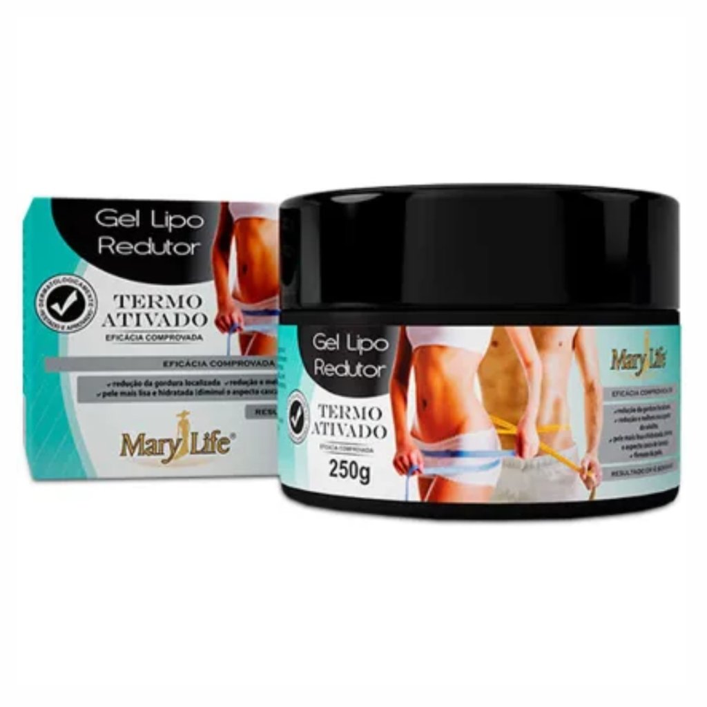 Gel Lipo Redutor Termo Ativado - Mary Life
