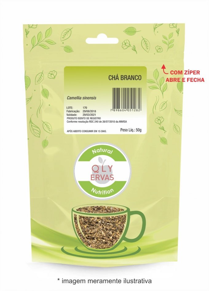 Chá branco QlyErvas 