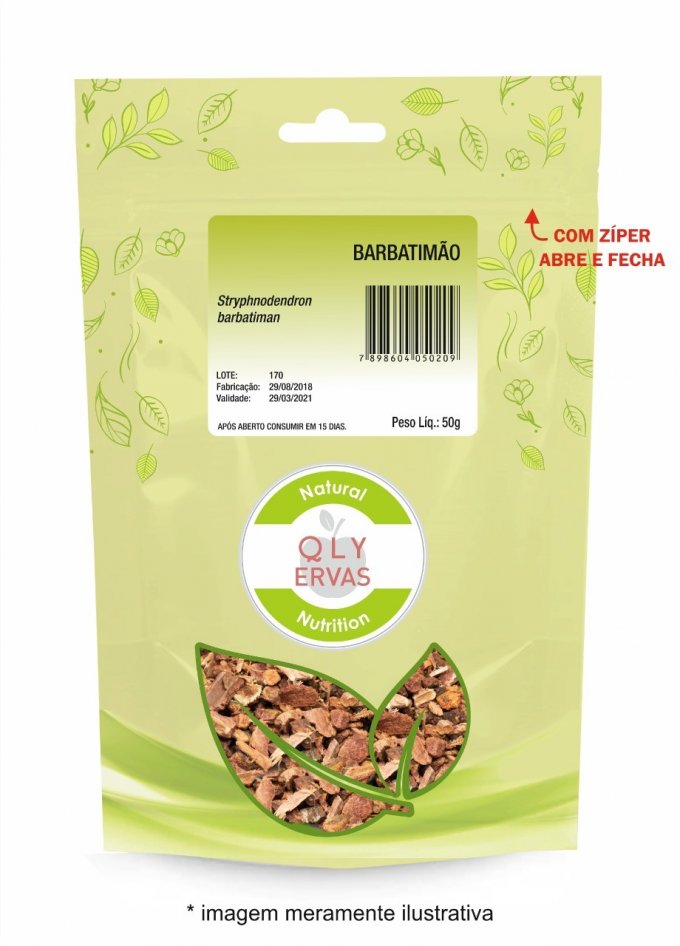 Chá de barbatimão QlyErvas 