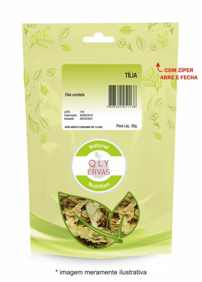 Chá de tília QlyErvas 