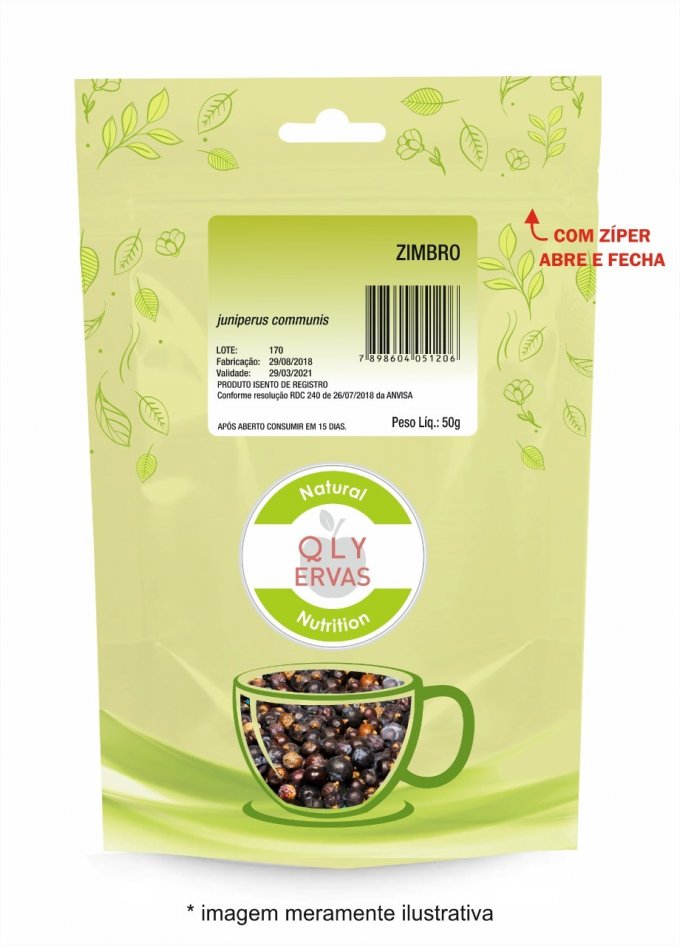 Chá de zimbro 