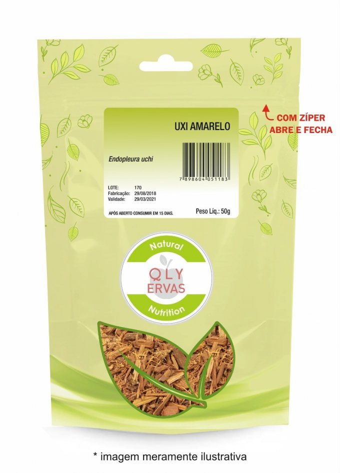 Chá de uxi amarelo QlyErvas 