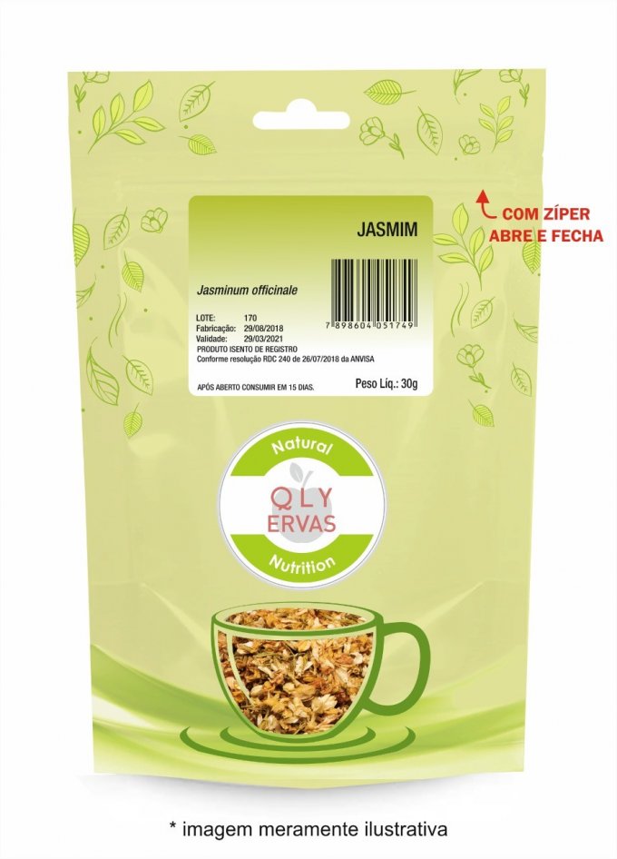 Chá de jasmim Qly Ervas