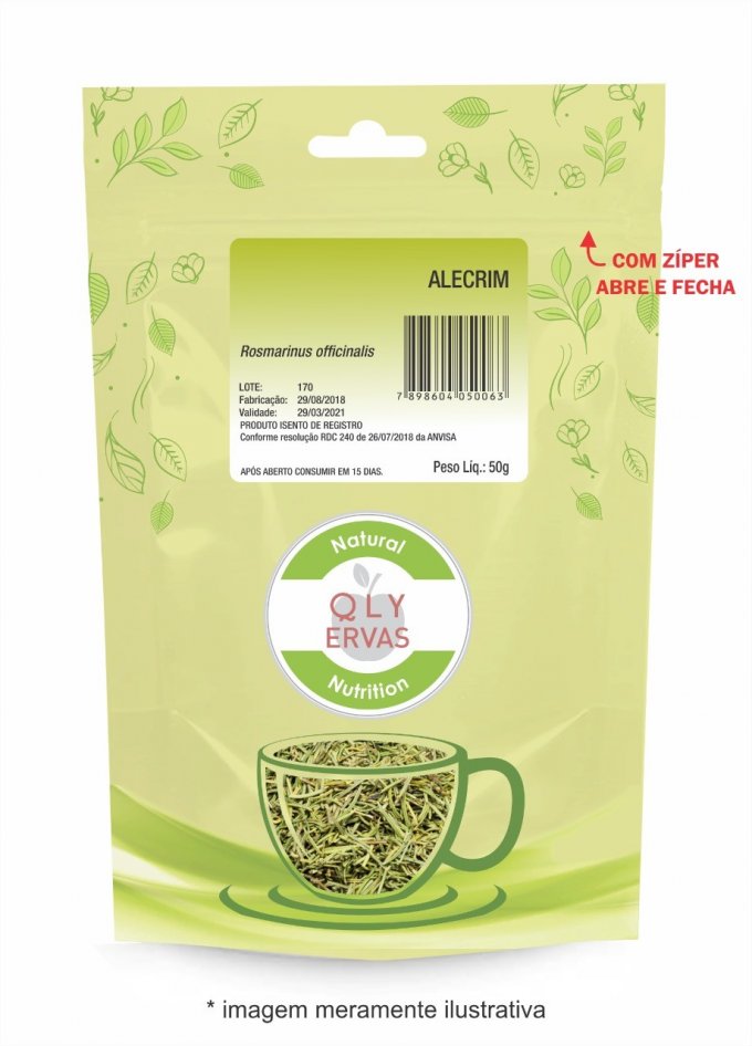 Chá de alecrim Qly Ervas