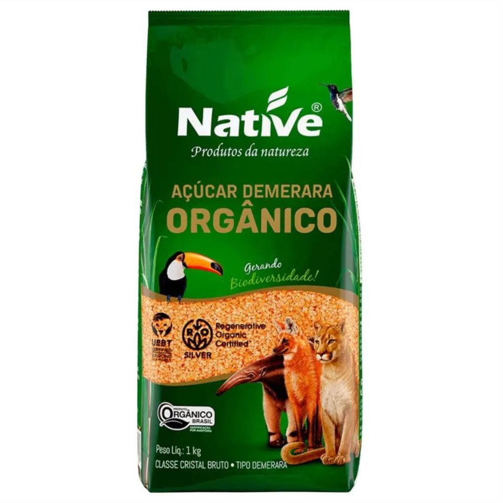 Açúcar Demerara Orgânico - Native 