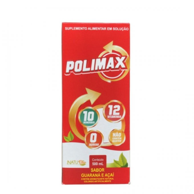 Polimax sabor Guaraná e Açaí - NatuBio