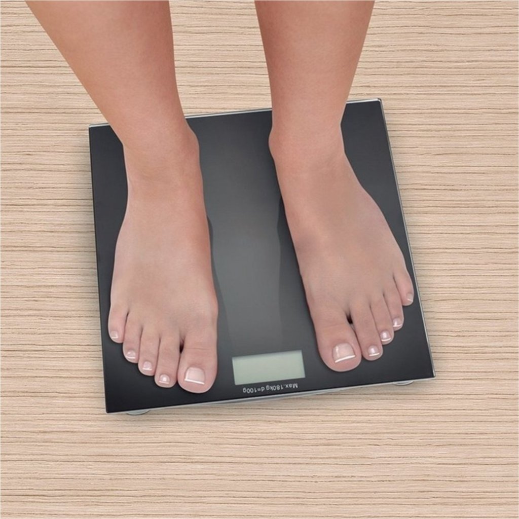 Balança Corporal Digital de Vidro