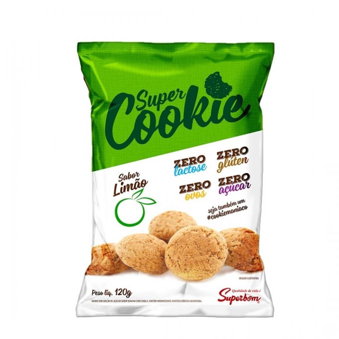 Super Cookie Zero Sabor Limão