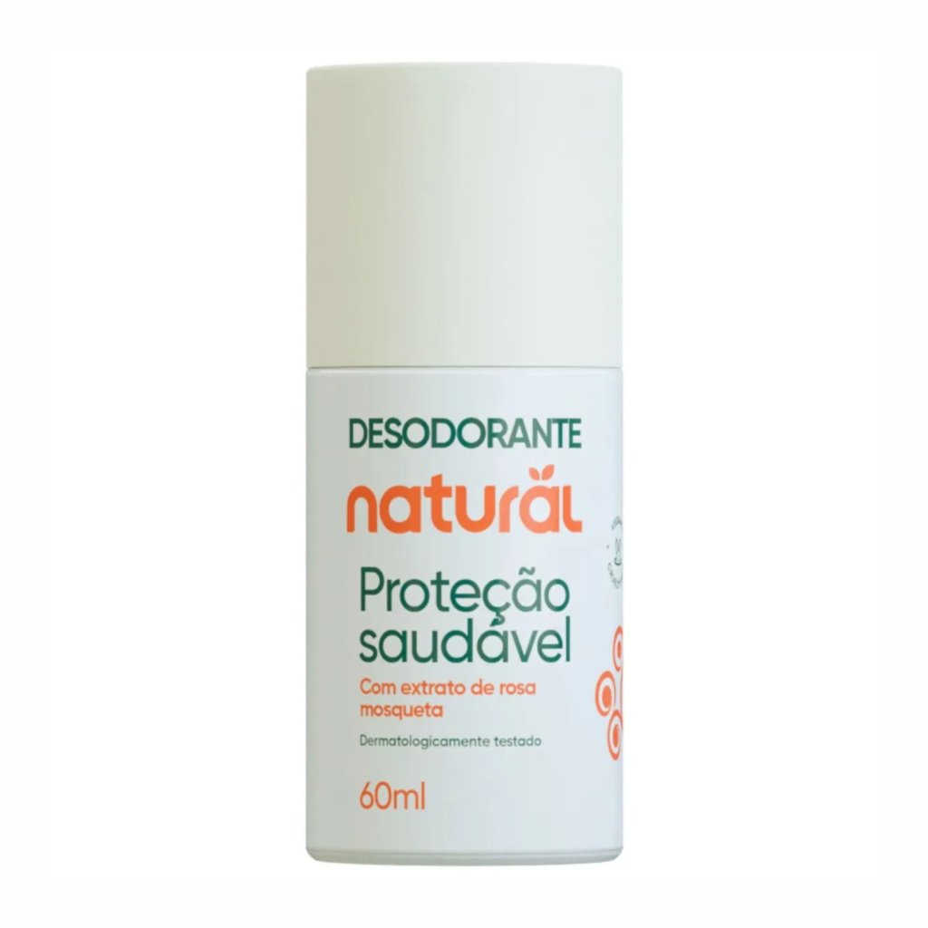 Desodorante Natural Roll on Rosa Mosqueta - Suavetex