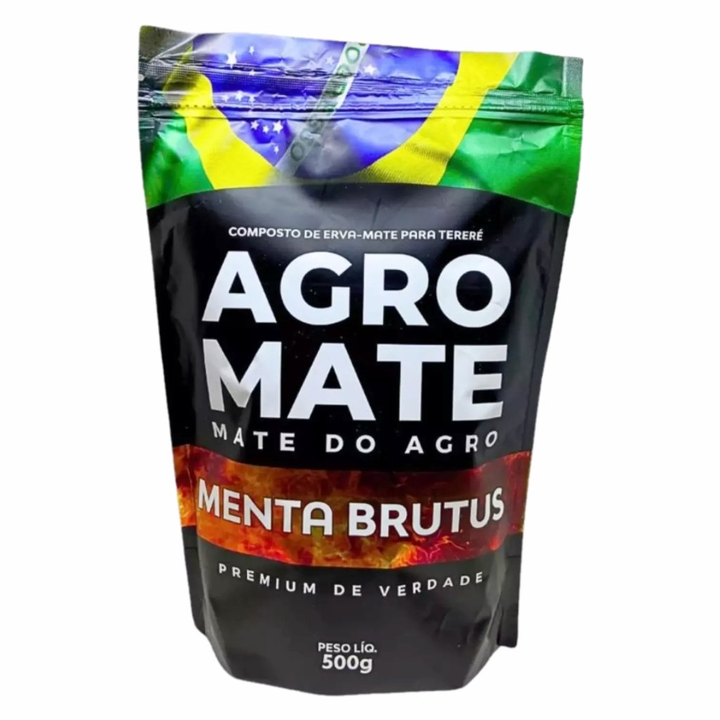 Erva Mate Tereré Menta Brutus - Agromate