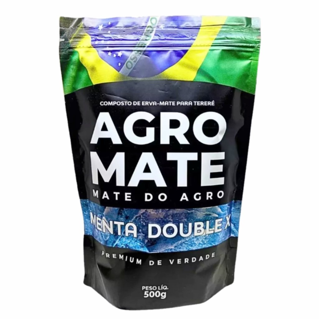 Erva Mate Tereré Menta Double X - Agromate