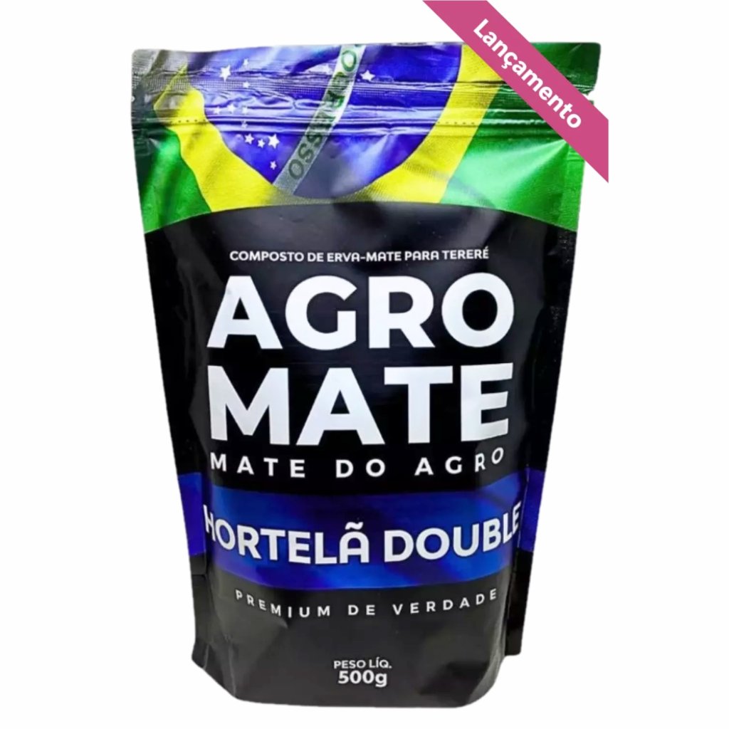 Erva Mate Tereré Hortelã Double - Agromate