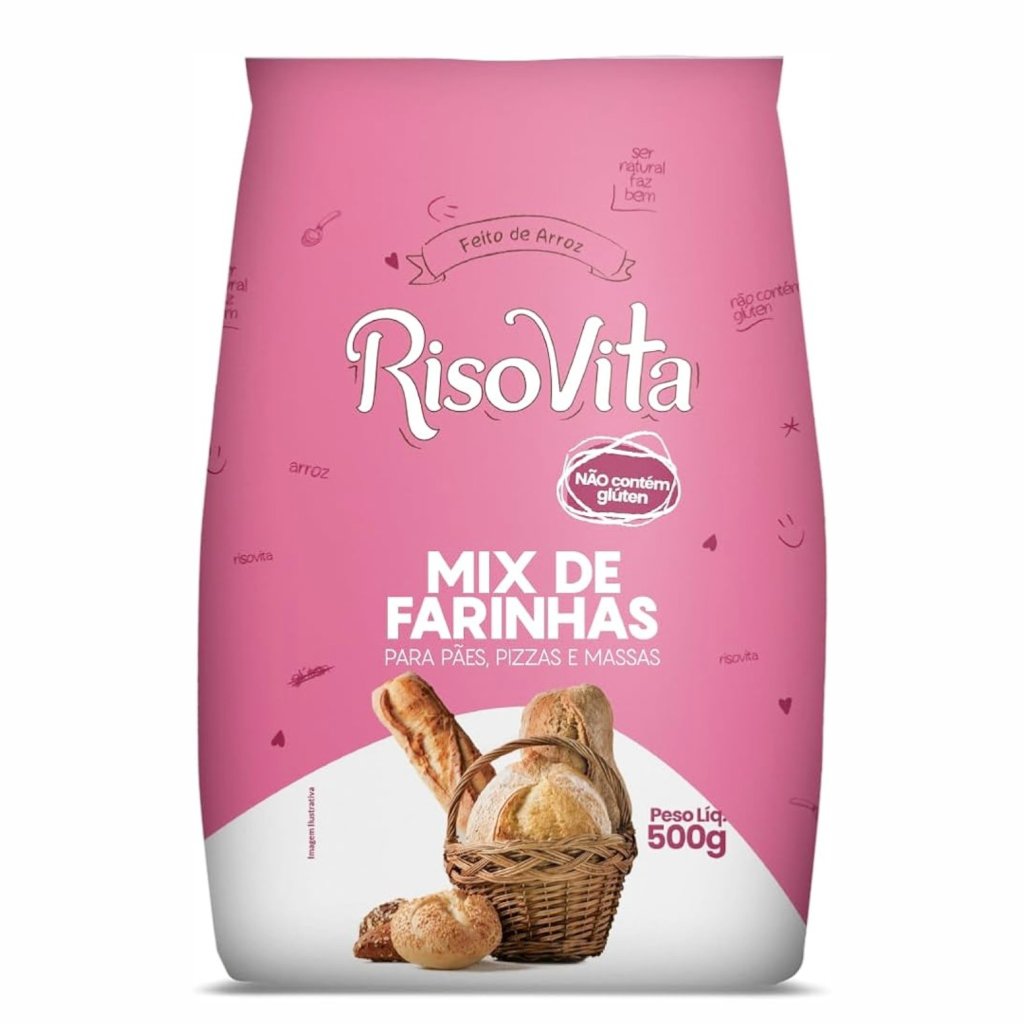 Mix de Farinhas S/ Glúten - Risovita 