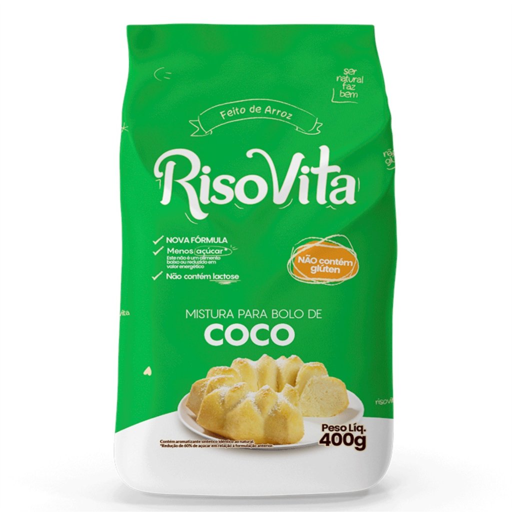 Mistura p/ Bolo Coco -  Risovita