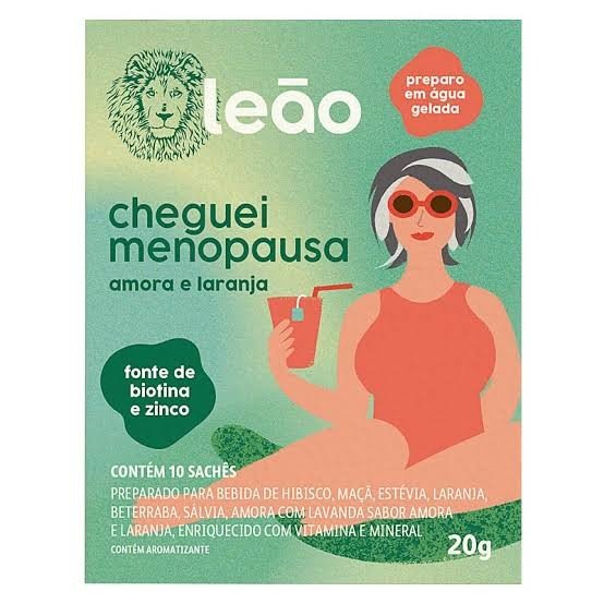 Chá Cheguei Menopausa - Leão 