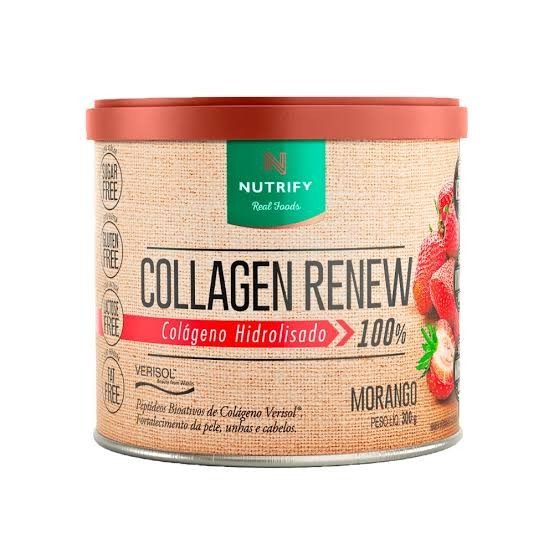 Collagen Renew Hidrolisado Morango - Nutrify
