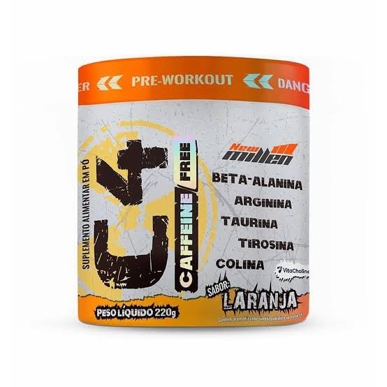 C4 Caffeine Free Sabor Laranja - New Millen