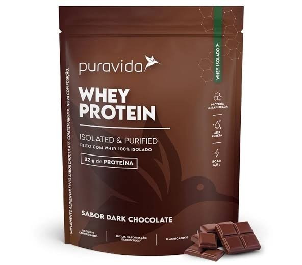 Whey Protein Sabor Dark Chocolate - PuraVida