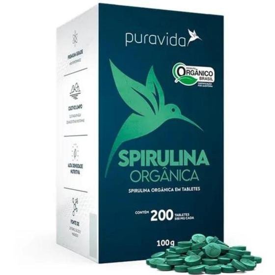 Spirulina Orgânica - Puravida 