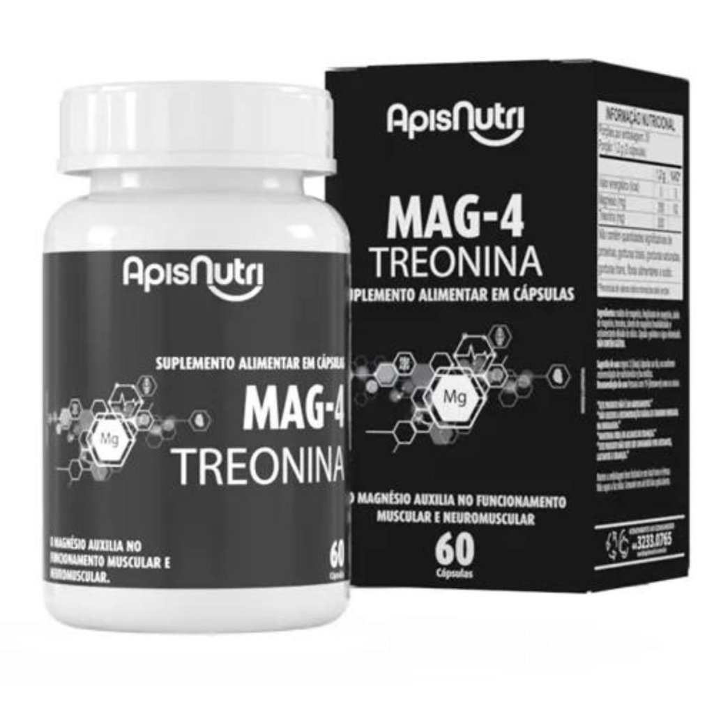 Mag-4 Treonina - ApisNutri