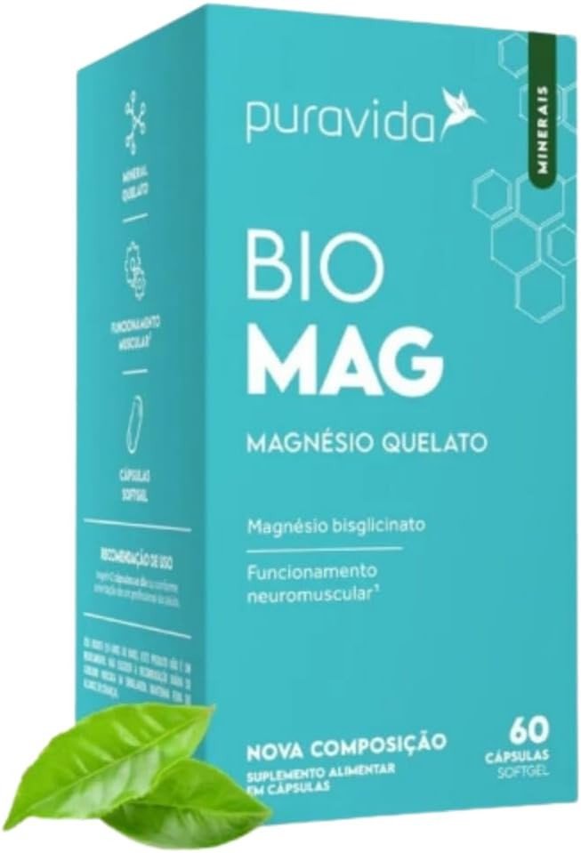 BioMag Magnésio quelato - Puravida