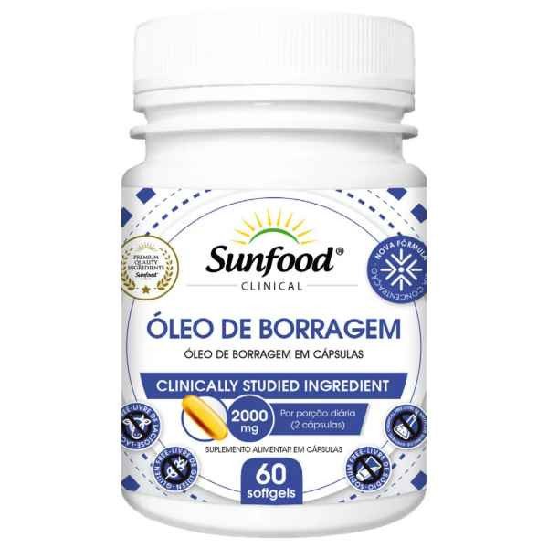 Óleo de Borragem Sunfood