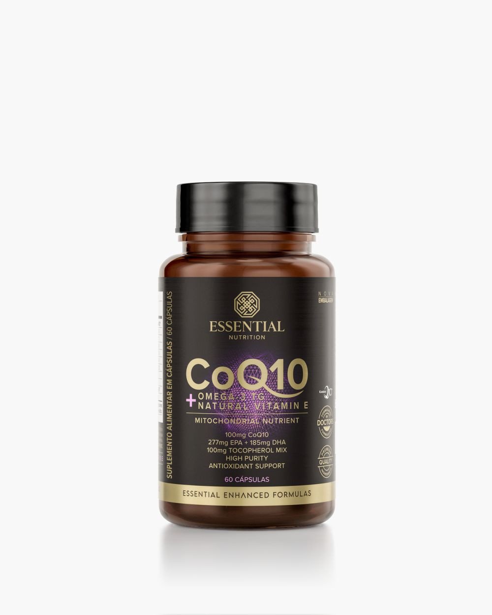 Coq10 + Ômega 3 + Vitamina E Essential Nutrition