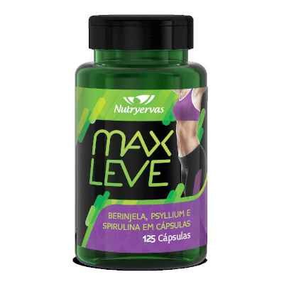 Max Leve (Beringela + Psyllium + Spirulina) Nutryervas